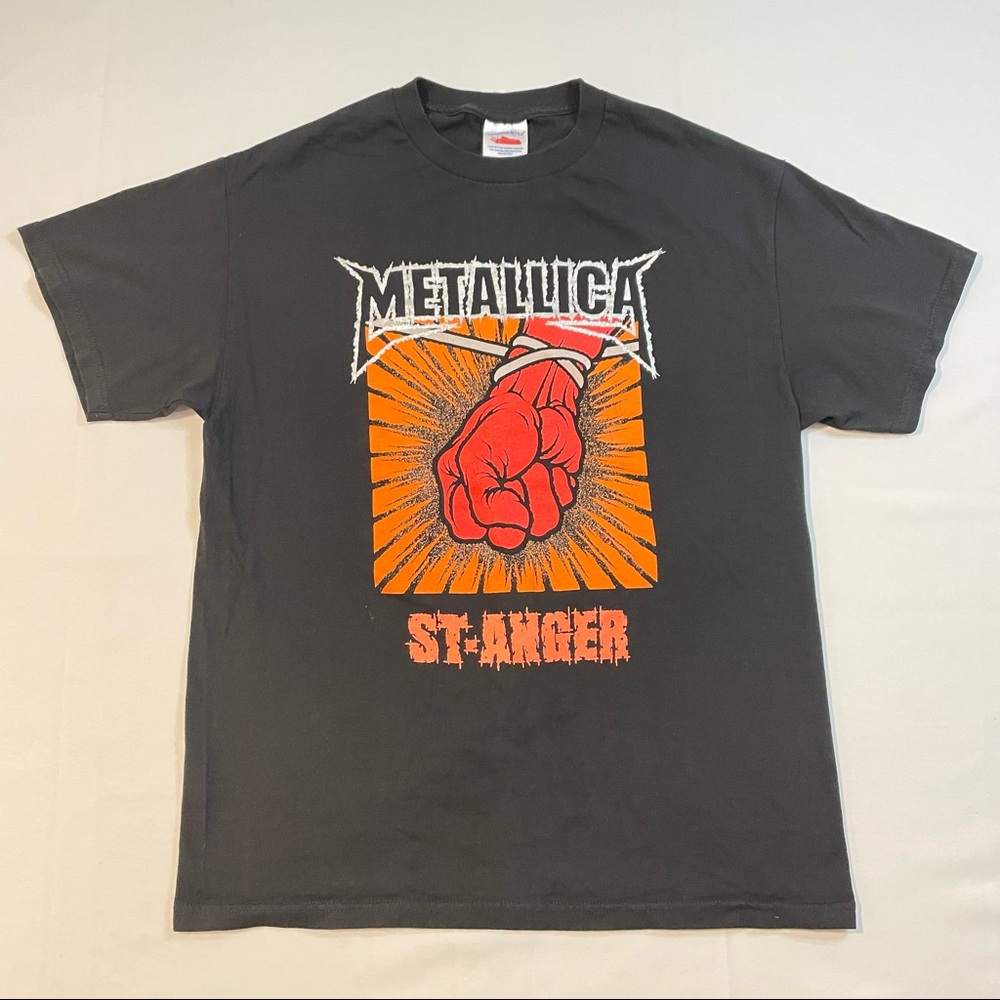 Vintage Metallica St.Anger 2004 Tour T Shirt Size Large